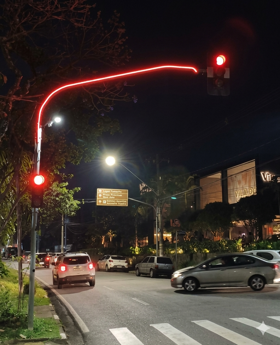 TechLed - Sinal Vermelho
